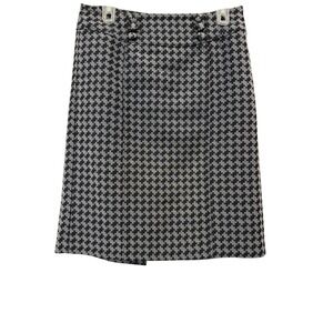 Ann Taylor Women's Houndstooth Skirt Career Business Office Ladies Size 6‎